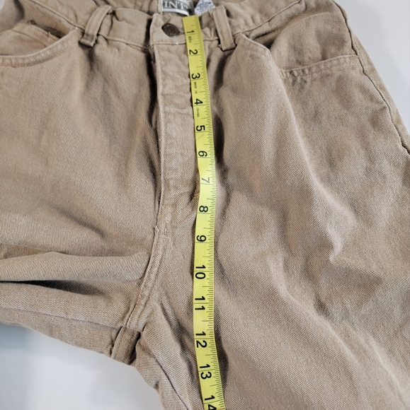 Vintage Women's The London Jean Moda Int'l Jeans Size 8 khaki high rise Mom ^ - Picture 6 of 7